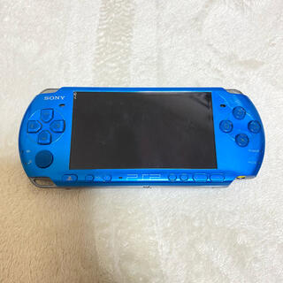 プレイステーションポータブル(PlayStation Portable)の中古✿PSP ブルー(携帯用ゲーム機本体)