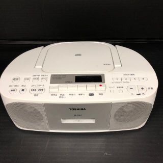 トウシバ(東芝)の203 TOSHIBA CDラジオカセットレコーダー(ラジオ)