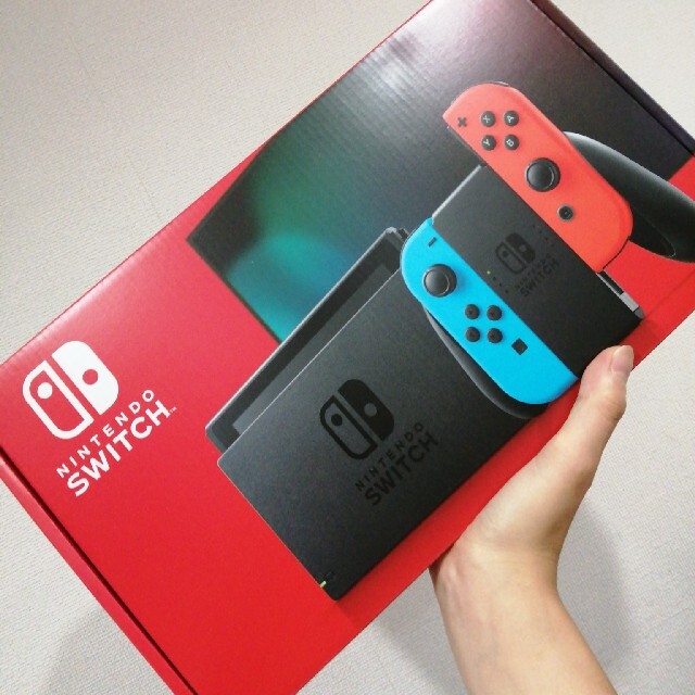 Nintendo Switch ネオン　新品未開封　店舗印つき