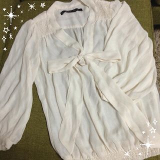 ザラ(ZARA)のZARA☆シフォンブラウス(シャツ/ブラウス(長袖/七分))