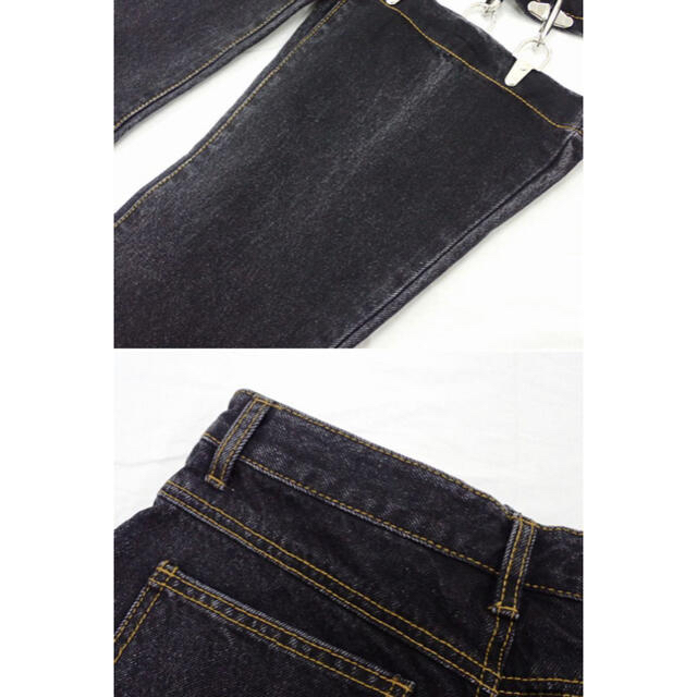 新品未使用】M.Y.O.B FIREMAN PANTS ブラックデニム 直営店に限定 62.0