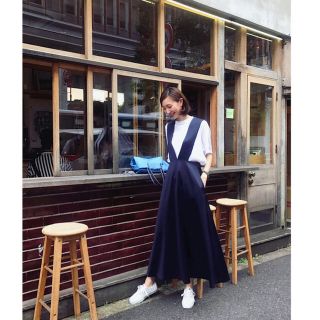 ATON CHINTZ WOOL PINAFORE DRESS | angeloawards.com