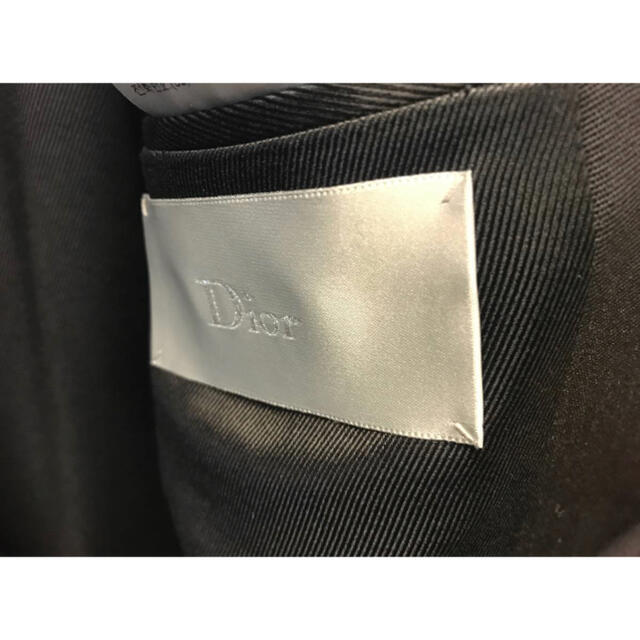 Dior homme 18aw ラペルステッチチェスターコート　48