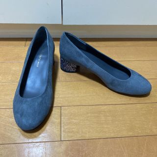 ツモリチサト(TSUMORI CHISATO)のツモリチサト　スエード　ヒールパンプス(ハイヒール/パンプス)