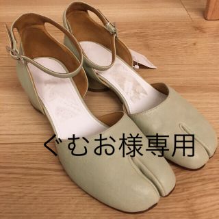 マルタンマルジェラ(Maison Martin Margiela)のマルジェラ　タビ　アンクルストラップシューズ(ハイヒール/パンプス)