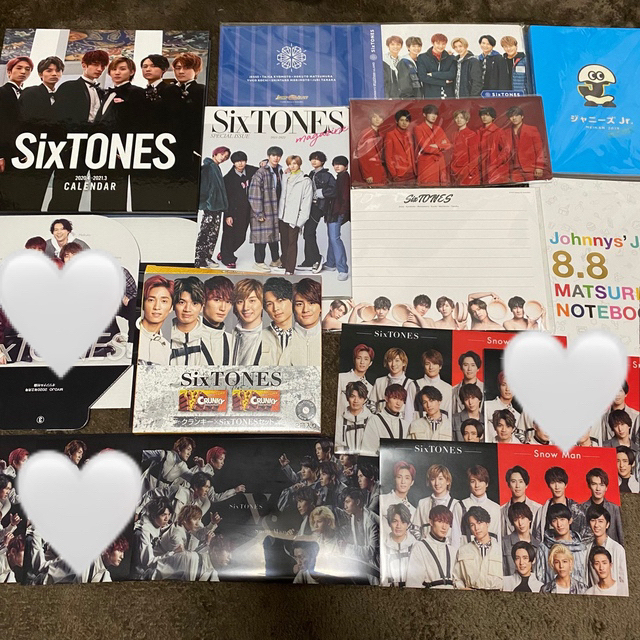 SixTONES グッズまとめ売り