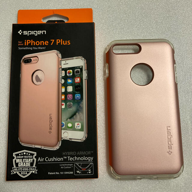 Spigen(シュピゲン)のiPhone7 Plus ケース 対応 二重構造 米軍MIL規格取得 耐衝撃 スマホ/家電/カメラのスマホアクセサリー(iPhoneケース)の商品写真