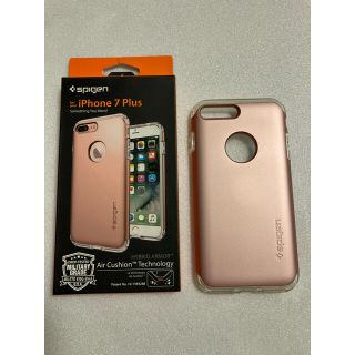 シュピゲン(Spigen)のiPhone7 Plus ケース 対応 二重構造 米軍MIL規格取得 耐衝撃(iPhoneケース)