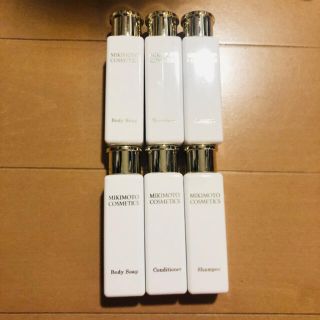 ミキモトコスメティックス(MIKIMOTO COSMETICS)のミキモト　アメニティセット　2セット(シャンプー/コンディショナーセット)