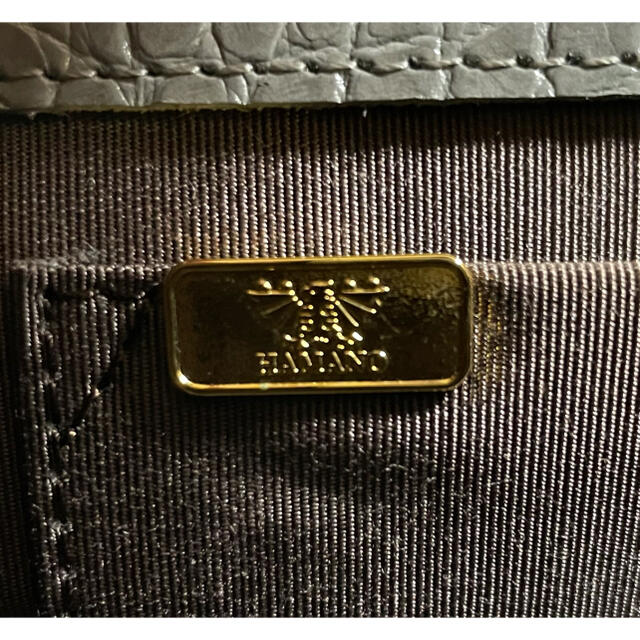 最終価格 濱野皮革工藝 ハマノ レジェクロコ　コッコリーブル　型押しレザーバッグ