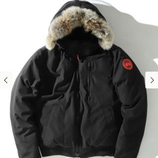 カナダグース(CANADA GOOSE)のBEAMS別注！CANADA GOOSE Borden Bomber 黒　2点(ダウンジャケット)