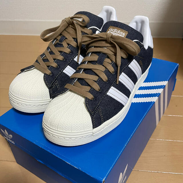 SUPERSTAR - superstar デニムスニーカー GY2918の通販 by ちー SUPERSTAR - superstar デニムスニーカー GY2918の通販 by ちー
