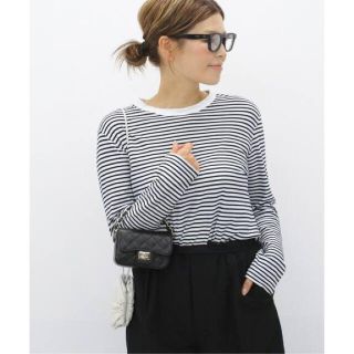 ドゥーズィエムクラス(DEUXIEME CLASSE)のDeuxieme Classe COCO Stripe Tシャツ No5(カットソー(長袖/七分))