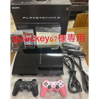 プレイステーション3(PlayStation3)のプレステーション３   20GB  CECHB00  ソフト２本(家庭用ゲーム機本体)