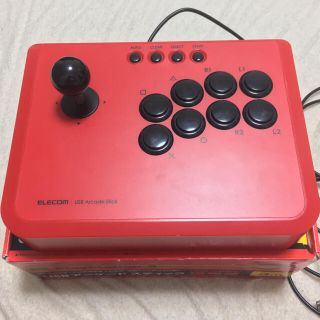 エレコム(ELECOM)のUSBアーケードスティック　PS3用(家庭用ゲーム機本体)