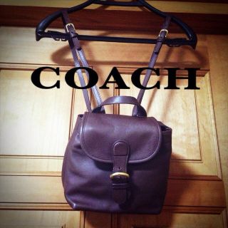 コーチ(COACH)のCOACH♡ヴィンテージリュック(リュック/バックパック)