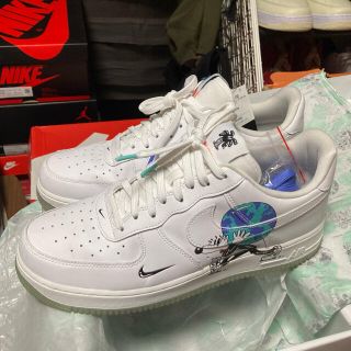 ナイキ(NIKE)のnike air force1 flyleather qs 28.5(スニーカー)