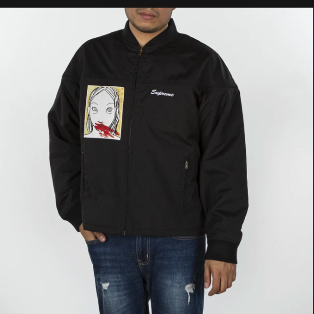 の通販 Supreme Mug Shot Crew Jacket Lサイズ ミリタリージャケット