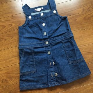 ボンポワン　ジャンパースカート　サロペット　4a 110キッズ服(女の子用) 100cm~