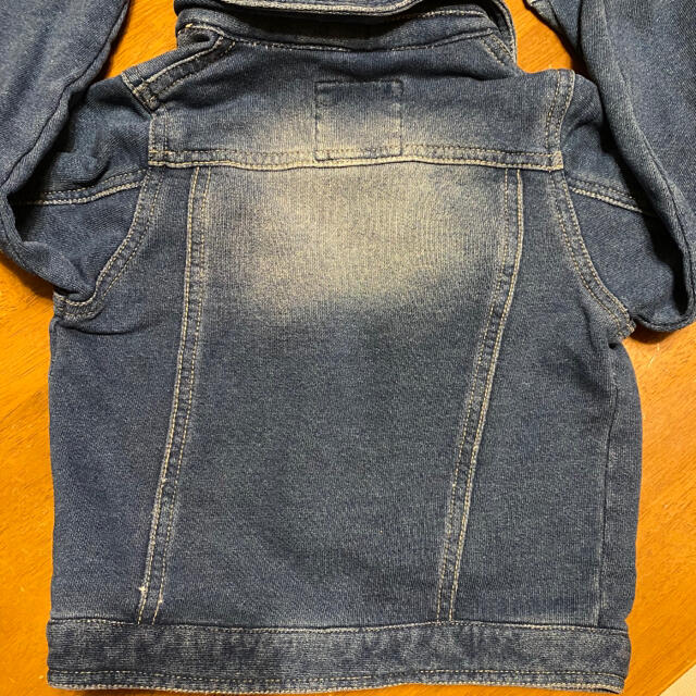 ikka(イッカ)のキッズＧジャン 110 キッズ/ベビー/マタニティのキッズ服女の子用(90cm~)(ジャケット/上着)の商品写真