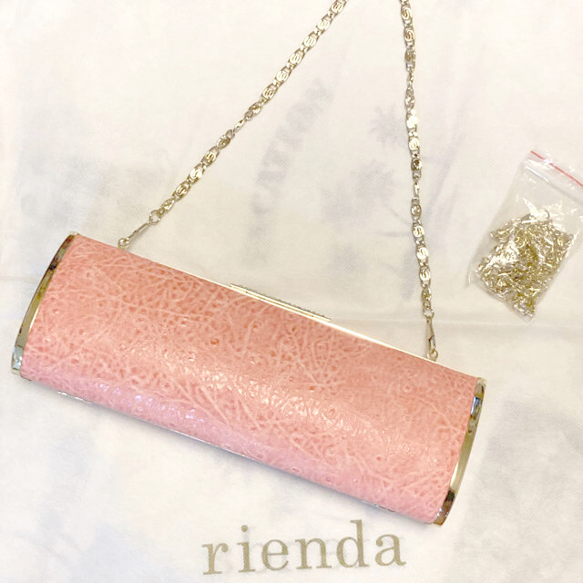 rienda(リエンダ)のrienda チェーンバッグ　パーティー 結婚式 ショルダーバッグ レディースのバッグ(クラッチバッグ)の商品写真