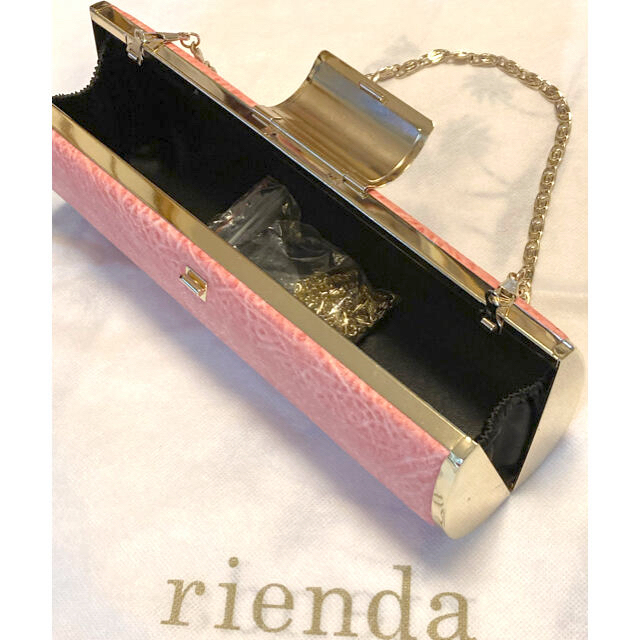 rienda(リエンダ)のrienda チェーンバッグ　パーティー 結婚式 ショルダーバッグ レディースのバッグ(クラッチバッグ)の商品写真