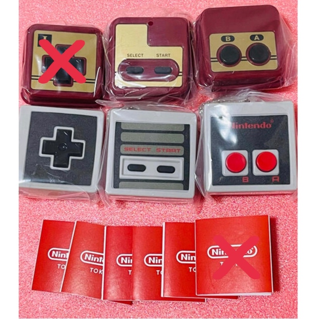 【5種】コントローラーボタンコレクション　Nintendo TOKYO