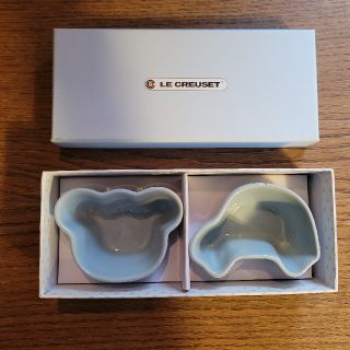 ルクルーゼ(LE CREUSET)のcoco様々専用　ル・クルーゼ　ラムカン2個(離乳食器セット)