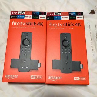 新品未開封 amazon fire tv stick 4K 2個(その他)