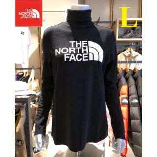 ザノースフェイス(THE NORTH FACE)のノースフェイス 女性 タートルネック 長袖 ラウンドTシャツ 黒/L K191B(Tシャツ(長袖/七分))