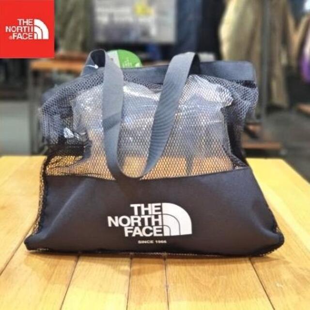 THE NORTH FACE(ザノースフェイス)の残りわずか✨ノースフェイス メッシュバッグ トートバッグ 黒 K12B レディースのバッグ(トートバッグ)の商品写真