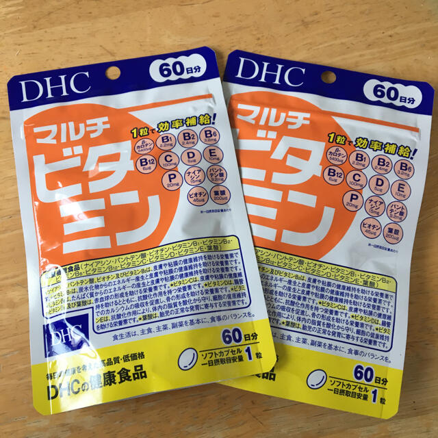 DHC(ディーエイチシー)のDHC マルチビタミン 60日分 2袋 食品/飲料/酒の健康食品(ビタミン)の商品写真