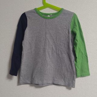 ラーゴム(LAGOM)の☆LAGOMラーゴム☆袖切り替えカットソー グレー 110(Tシャツ/カットソー)