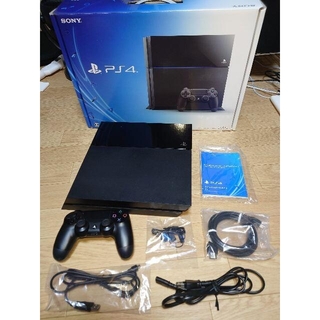 プレイステーション4(PlayStation4)のSONY PlayStation4 本体 ジェット･ブラック 500GB 初期型(家庭用ゲーム機本体)