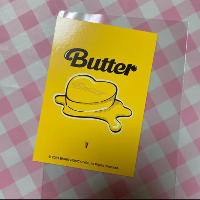 防弾少年団(BTS)(ボウダンショウネンダン)のBTS 防弾少年団   butter  カーディガン   トレカ　公式 エンタメ/ホビーのCD(K-POP/アジア)の商品写真