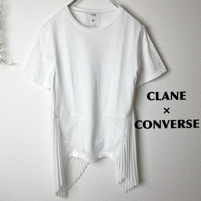 Tシャツ(半袖/袖なし)CLANE×CONVERSE／Tシャツ