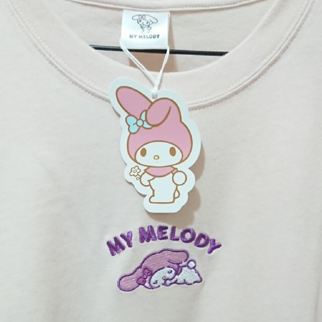 サンリオ(サンリオ)の【新品】マイメロディ Tシャツ 半袖 レディースのトップス(Tシャツ(半袖/袖なし))の商品写真