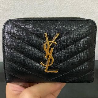 サンローラン(Saint Laurent)のSAINT LAURENT サンローラン403723 モノグラムコンパクト財布(財布)