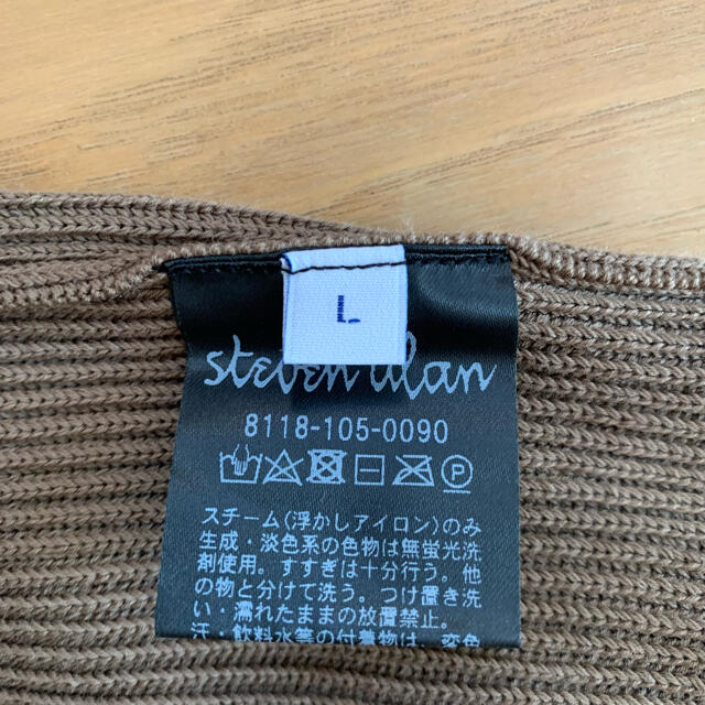 steven alan(スティーブンアラン)のニットベスト　Steven Alan メンズのトップス(ニット/セーター)の商品写真