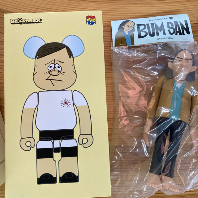 BE@RBRICK BUM SAN 100％ & 400％ yusuke