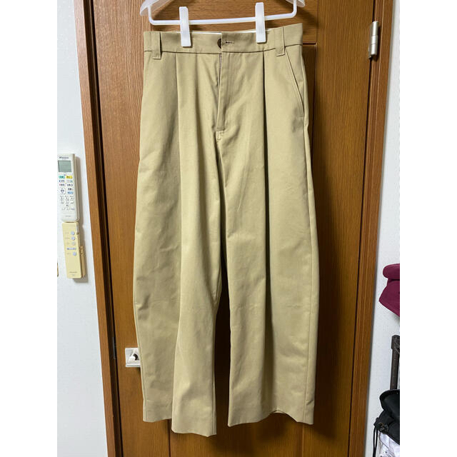 studio nicholson 20aw volume pants タン