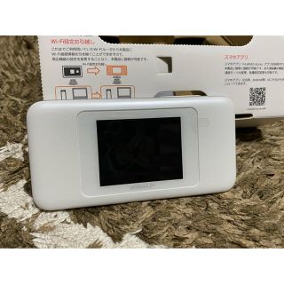 エーユー(au)のWiMAX2+ ワイマックス　ポケットWi-Fi UQモバイル(PC周辺機器)