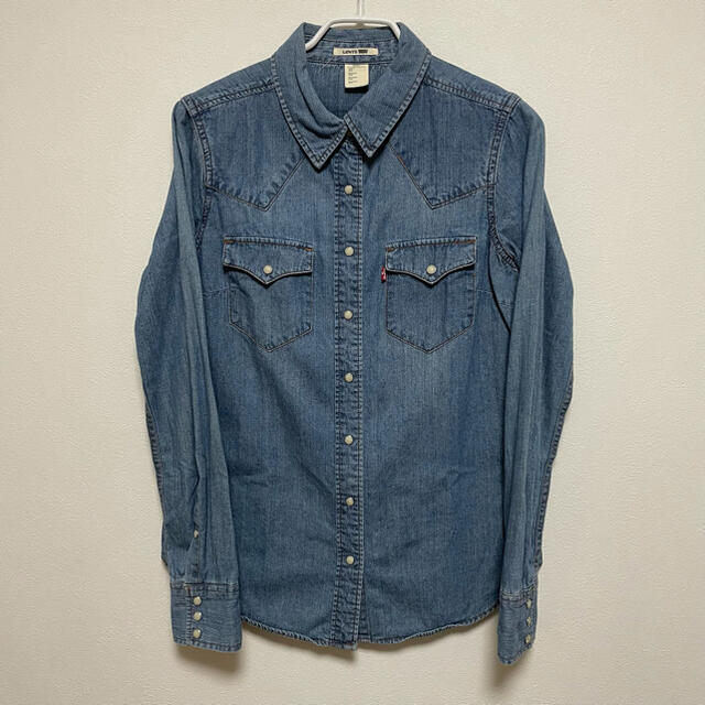 Levi's(リーバイス)のLveis リーバイス デニムシャツ シャツ 長袖 お洒落 美品 メンズのトップス(シャツ)の商品写真