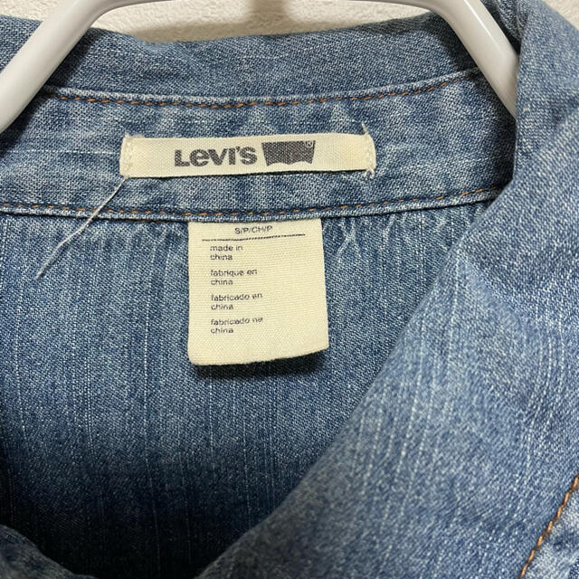 Levi's(リーバイス)のLveis リーバイス デニムシャツ シャツ 長袖 お洒落 美品 メンズのトップス(シャツ)の商品写真