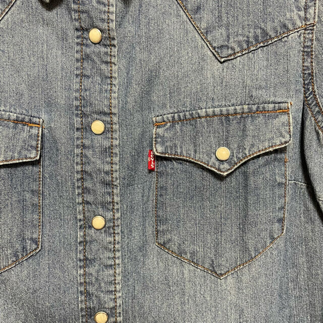 Levi's(リーバイス)のLveis リーバイス デニムシャツ シャツ 長袖 お洒落 美品 メンズのトップス(シャツ)の商品写真