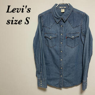 リーバイス(Levi's)のLveis リーバイス デニムシャツ シャツ 長袖 お洒落 美品(シャツ)