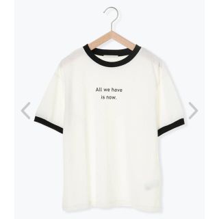 エヘカソポ(ehka sopo)の新品★エヘカソポ　リンガーTシャツ(Tシャツ(半袖/袖なし))