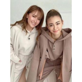 アリシアスタン(ALEXIA STAM)のアリシアスタン Long knit Cardigan mocha(ニットコート)