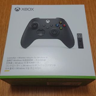 エックスボックス(Xbox)の1VA-00005 Xbox ワイヤレス コントローラー + ワイヤレス アダプ(その他)