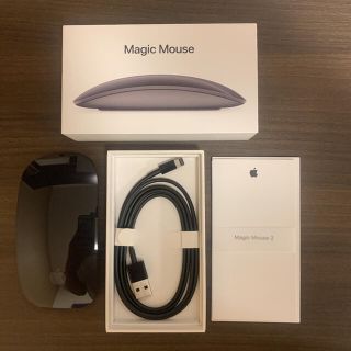 アップル(Apple)のAPPLE MAGIC MOUSE 2 スペースグレイ(PC周辺機器)